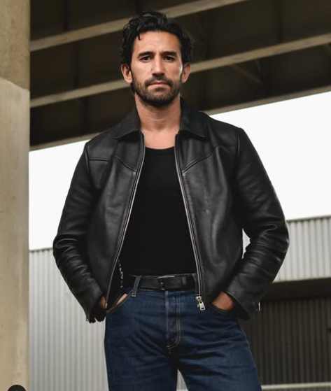 Handmade Black Leather Men Zipper Jacket, Fashion Jacket, Biker Jackets
