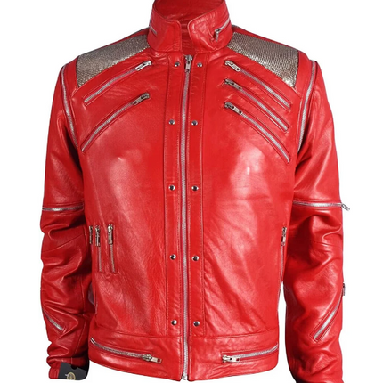 Handmade New Men’s Red Jacket, Moto Fashion Jacket, Biker Jacket For Men
