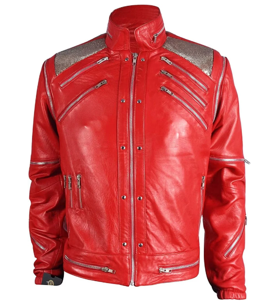 Handmade New Men’s Red Jacket, Moto Fashion Jacket, Biker Jacket For Men