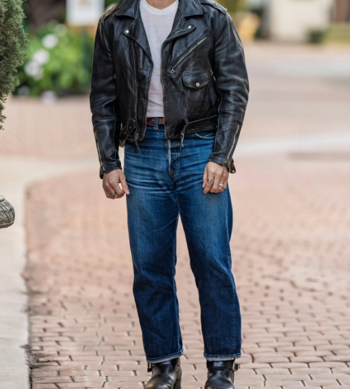Handmade Black Fashion Leather Dress Jacket, Fashion Jacket, Biker Jackets