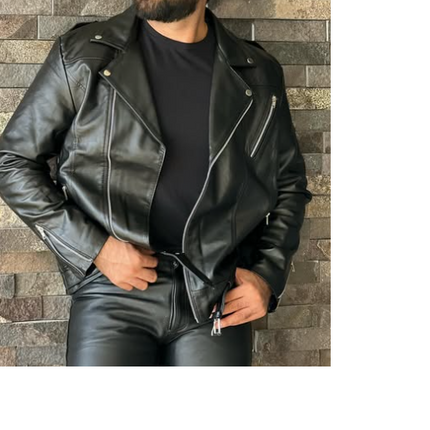 Handmade New Black Leather Motorcycle Jacket, Fashion Jacket, Biker Jackets