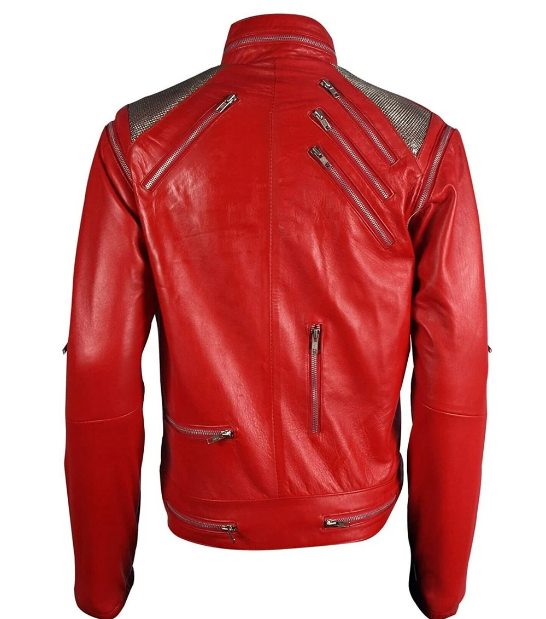 Handmade New Men’s Red Jacket, Moto Fashion Jacket, Biker Jacket For Men