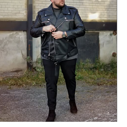 Handmade Black Fashion Motorcycle Jacket, Fashion Jacket, Biker Jackets