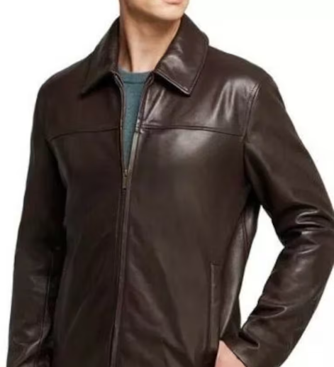 New Handmade Men Brown Leather Biker Jackets, Leather Jackets For Men