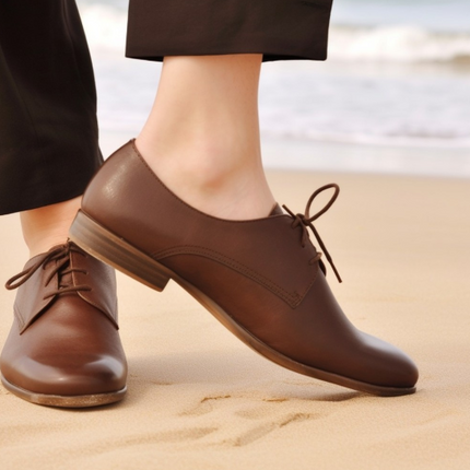 Handmade Men Brown Lace Up Dress Leather Shoes, Office Shoes, Party wear Shoes