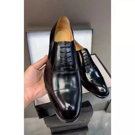 Handmade Mens Formal Lace Up Dress Shoes, Men Leather Oxford Shoes, Men Dress Shoes