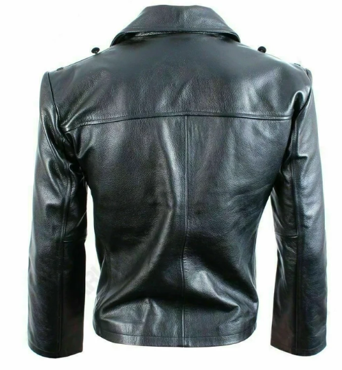 Handmade Men’s Black Button Jacket, Biker Jacket, Moto Stylish Jacket For Men