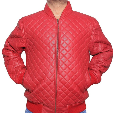 Handmade New Men’s Leather Jacket, Moto Biker Bomber Jacket For Men