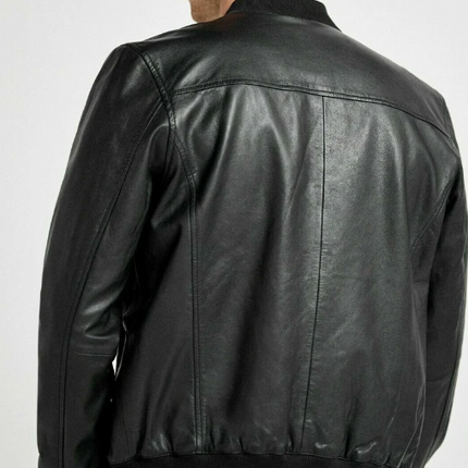 New Handmade Men’s Black Jacket Casual Slim Fit Coat Jacket For Men
