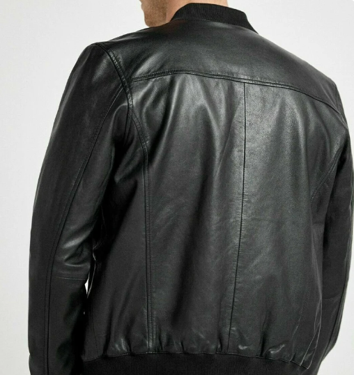 New Handmade Men’s Black Jacket Casual Slim Fit Coat Jacket For Men