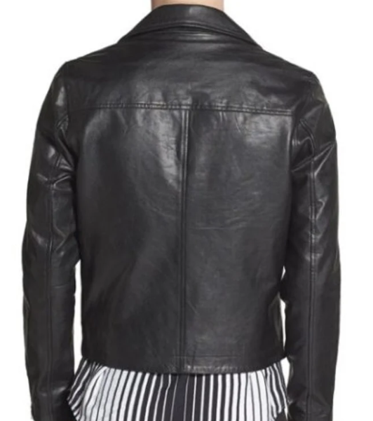Handmade Men Fashionable Real Leather Biker/Racer Jacket For Men