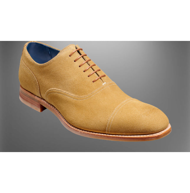 Handmade Men Tan Suede Leather Formal Dress Shoes, Business Shoes