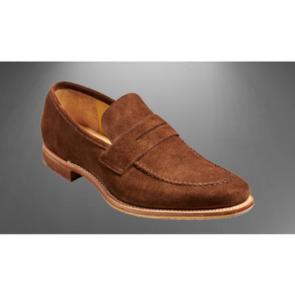Handmade Men Brown Suede Leather Moccasin Shoes, Brown Suede Loafer Shoes