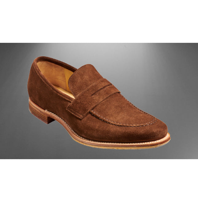 Handmade Men Brown Suede Leather Moccasin Shoes, Brown Suede Loafer Shoes