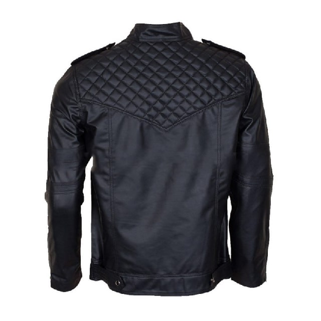 Men Black Leather Batman Jacket, Leather Slim fit Movie Jackets