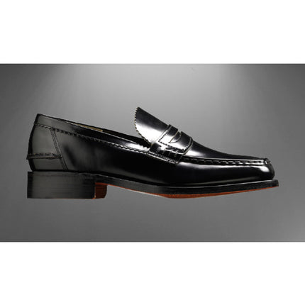 Handmade Men Black Leather Moccasin Dress Shoes, Formal Dress Shoes