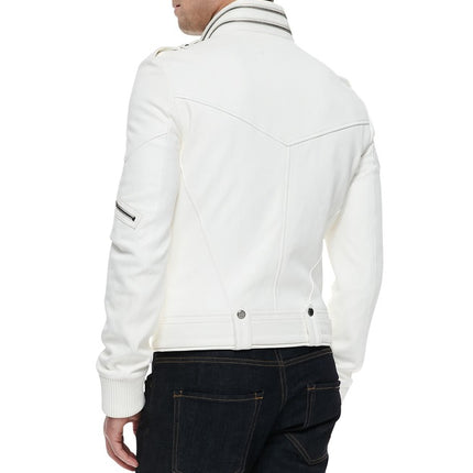 Men Fashion Leather Jacket, Mens Genuine Leather Jacket, Jackets