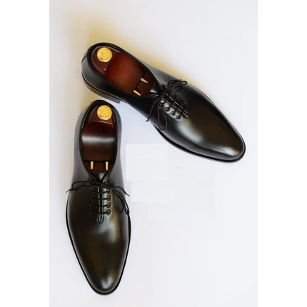 Men’s Dress Oxfords Shoes, Men’s Black Leather Formal Shoes, Men’s Shoes