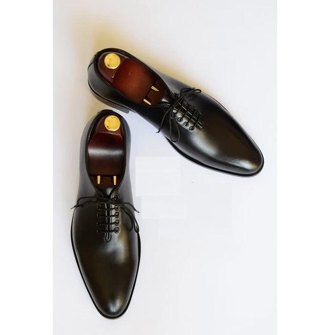 Men’s Dress Oxfords Shoes, Men’s Black Leather Formal Shoes, Men’s Shoes