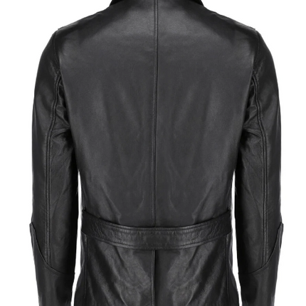 New Handmade Men’s Black Jacket, Biker Coat Wear Jacket For Men