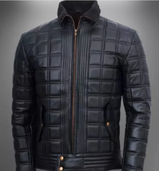 Men Handmade Black Leather Jacket, Men Biker Jacket, Moto fashion Jacket For Men