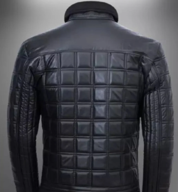 Men Handmade Black Leather Jacket, Men Biker Jacket, Moto fashion Jacket For Men