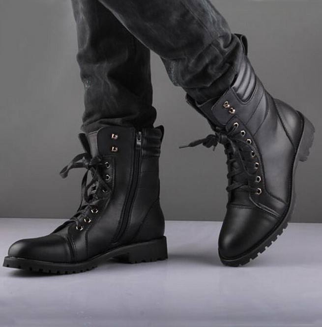 Napoleon Military Boots Black Handmade , Mens boot – Footeria